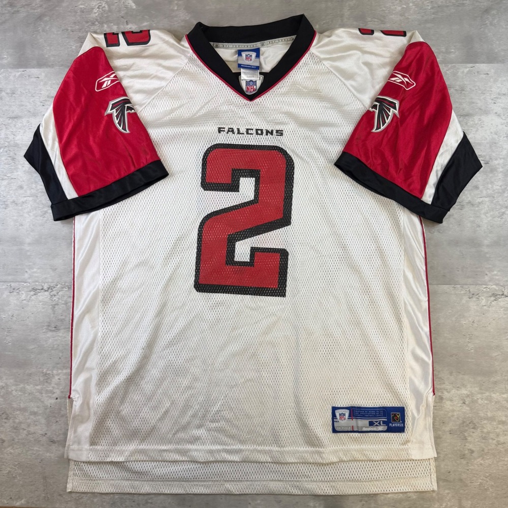 Reebok Atlanta Falcons Matt Ryan 2 NFL Football Jersey White Mens XL